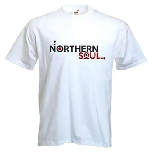Northern Soul Arrows Logo T-Shirt M / White