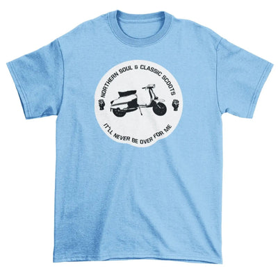 Northern Soul & Classic Scoots Men's T-Shirt XL / Light Blue