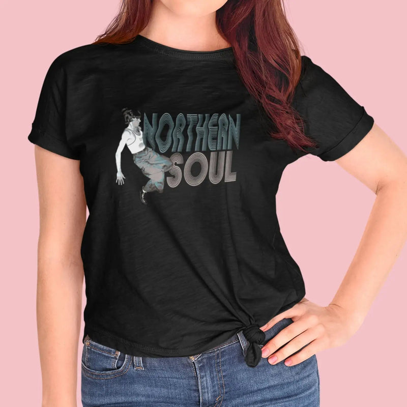 Northern Soul Dancer Logo Women’s T-Shirt - Womens T-Shirt
