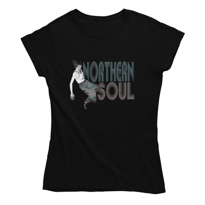 Northern Soul Dancer Logo Women’s T-Shirt - XL - Womens