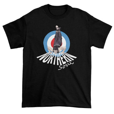 Northern Soul Dancer Mod Target Men's T-shirt L / Black