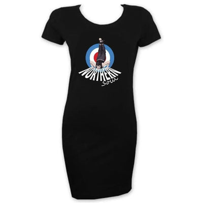 Northern Soul Dancer Mod Target Women's T-Shirt Dress