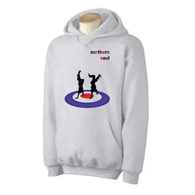 Northern Soul Dancers Hoodie M / Light Grey