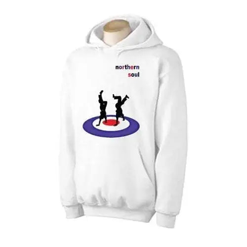 Northern Soul Dancers Hoodie M / White