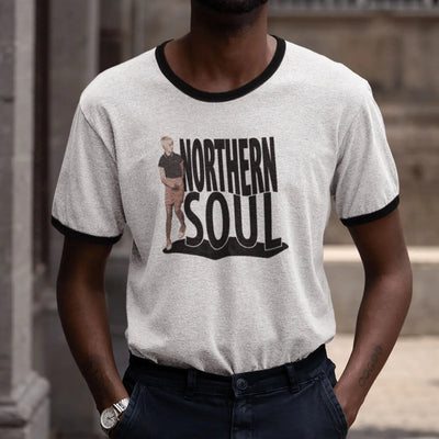 Northern Soul Girl Men's Ringer T-shirt