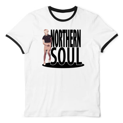 Northern Soul Girl Men's Ringer T-shirt XL