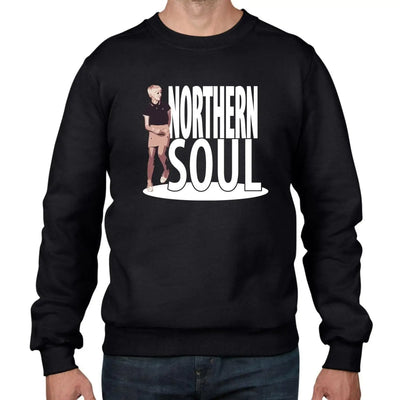 Northern Soul Girl Men's Sweatshirt Jumper M / Black