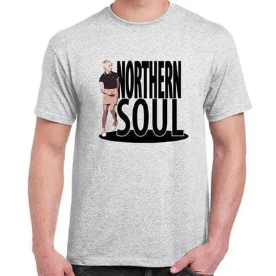 Northern Soul Girl Men's T-shirt XL / Light Grey