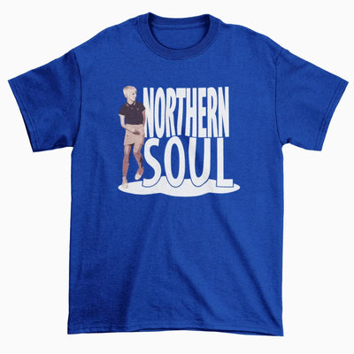Northern Soul Girl Men's T-shirt XL / Royal Blue