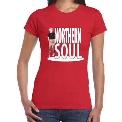 Northern Soul Girl Women's T-shirt XL / Red