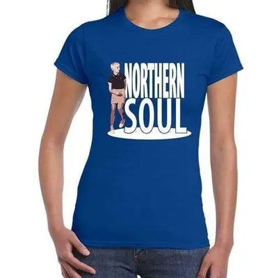 Northern Soul Girl Women's T-shirt XL / Royal Blue