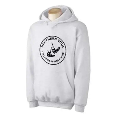 Northern Soul It'll Never Be Over For Me Hoodie S / Light Grey