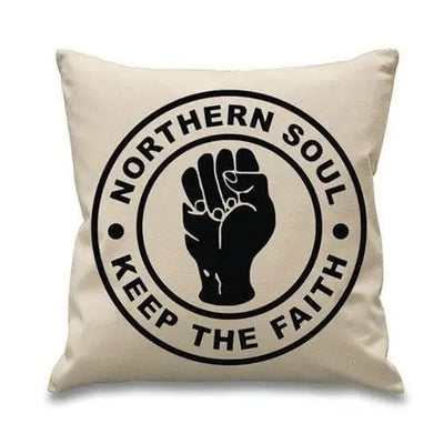 Northern Soul Keep The Faith Cushion Cream