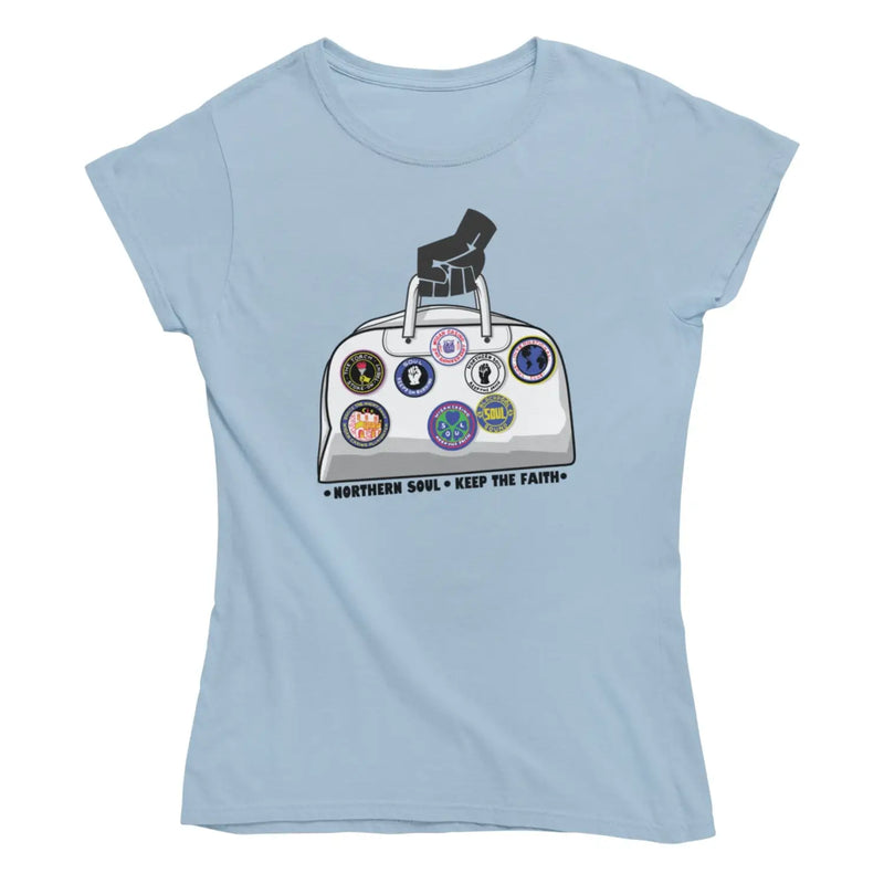 Northern Soul Keep The Faith Holdall Bag Women’s T-Shirt - M