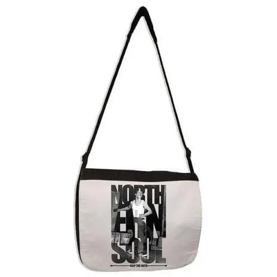 Northern Soul Keep The Faith Laptop Messenger Bag