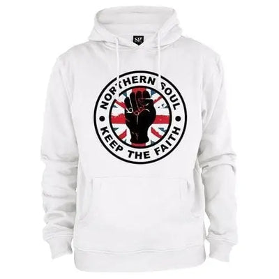 Northern Soul Keep The Faith Union Jack Hoodie