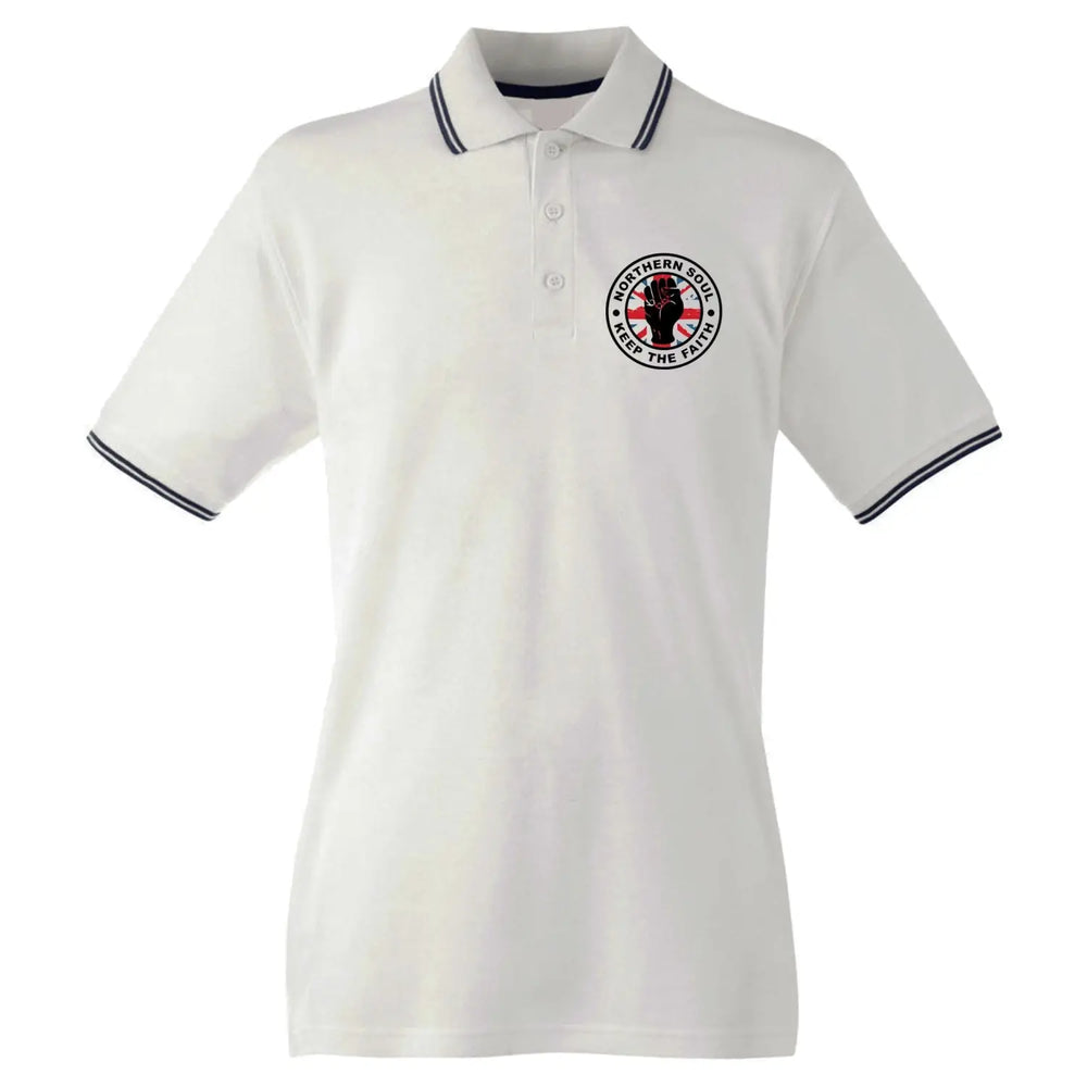 Northern Soul Maglietta Uomo 'Keep On Keeping On' – 100% Cotone, Stampa Serigrafica, Taglie S-XXL