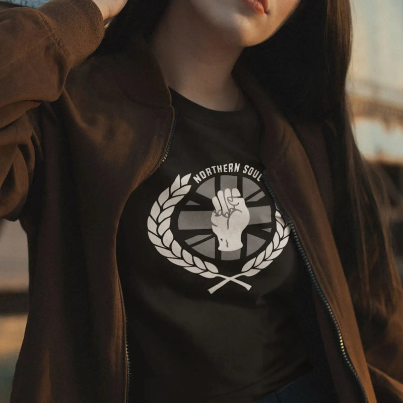 Northern Soul Laurel Leaves Women’s T-Shirt - Womens T-Shirt