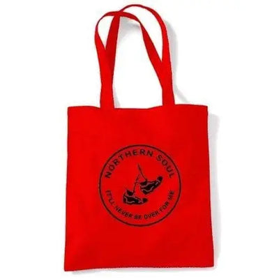 Northern Soul Never Be Over For Me Shoulder Bag Dark Pink