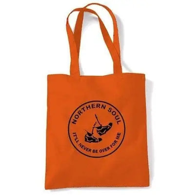 Northern Soul Never Be Over For Me Shoulder Bag Lime Green