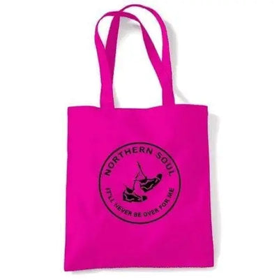 Northern Soul Never Be Over For Me Shoulder Bag Orange