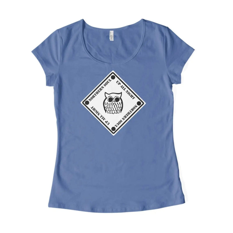 Northern Soul Night Owl Square Logo Women&