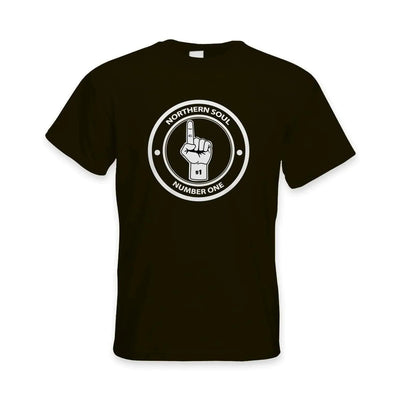 Northern Soul Number One Logo Men's T-Shirt M / Black