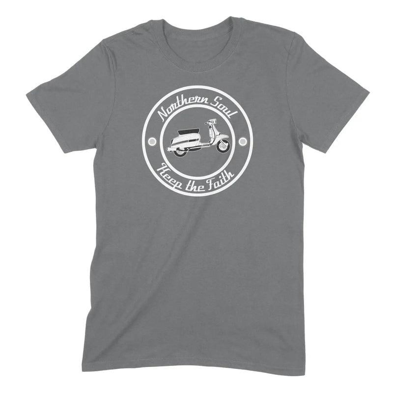 Northern Soul Scooter Black and White Logo Men&