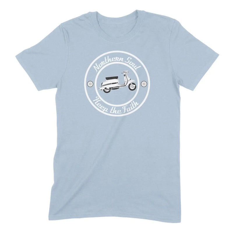 Northern Soul Scooter Black and White Logo Men&