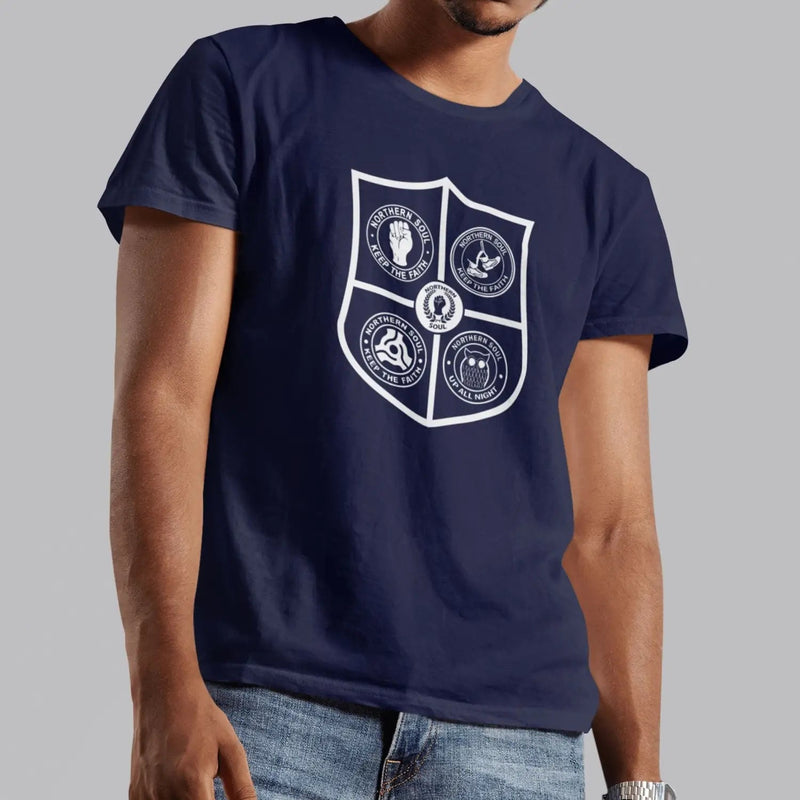 Northern Soul Shield Logo Men&