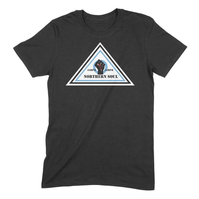 Northern Soul Triangle 45 RPM Men's T-Shirt 3XL / Black