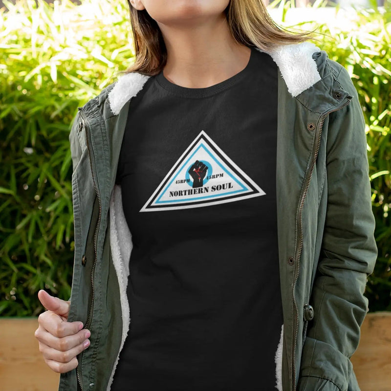 Northern Soul Triangle 45 RPM Women’s T-Shirt - Womens