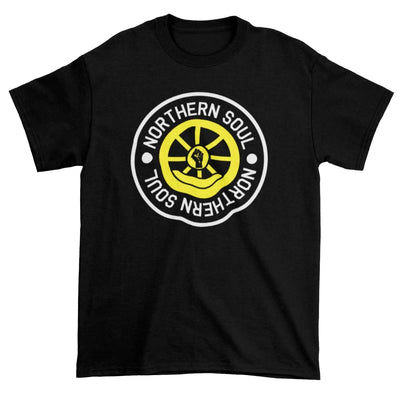 Northern Soul Twisted Wheel Logo Men's T-Shirt S / Black