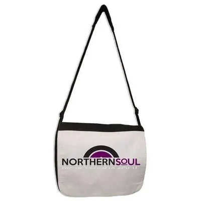 Northern Soul Vinyl Logo Laptop Messenger Bag
