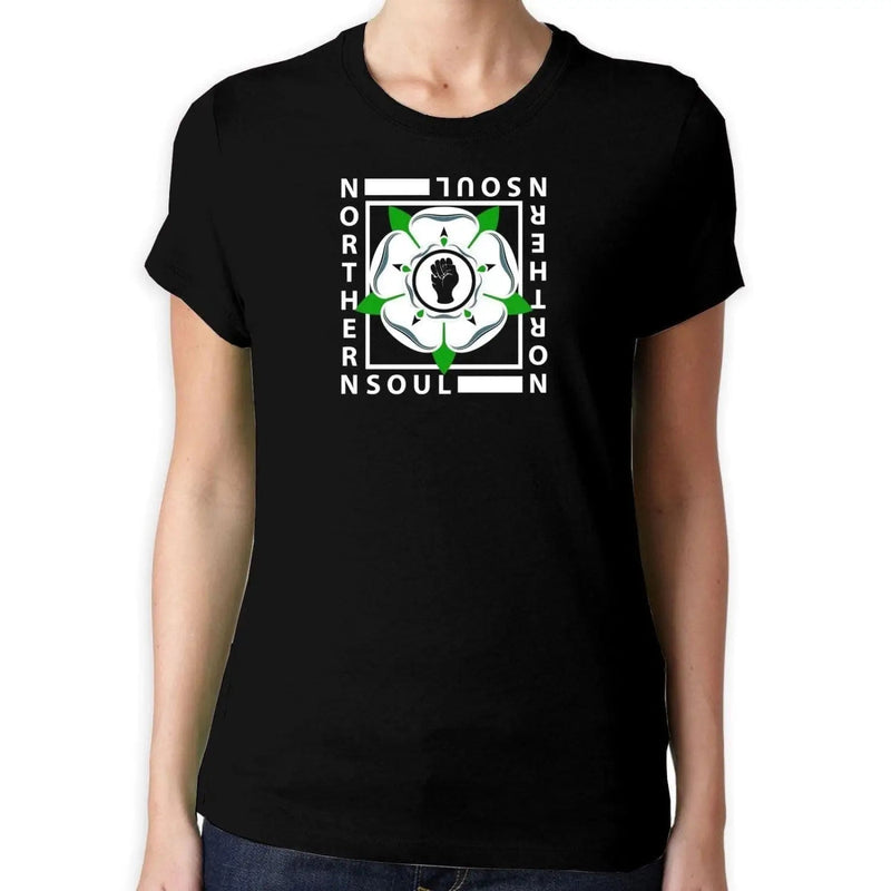 Northern Soul Yorkshire Rose Logo Women&