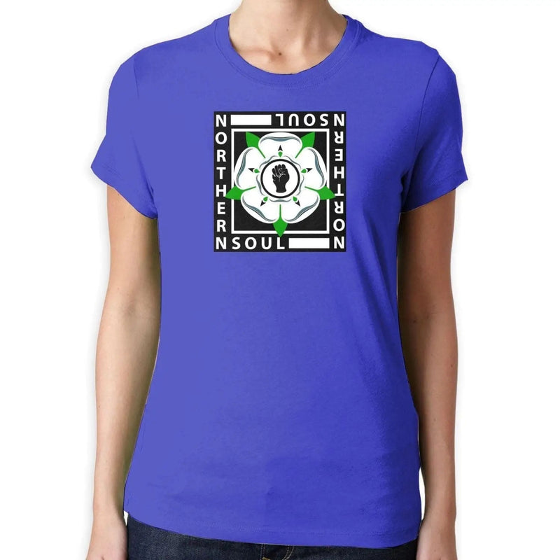 Northern Soul Yorkshire Rose Logo Women&