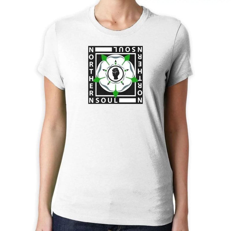 Northern Soul Yorkshire Rose Logo Women&