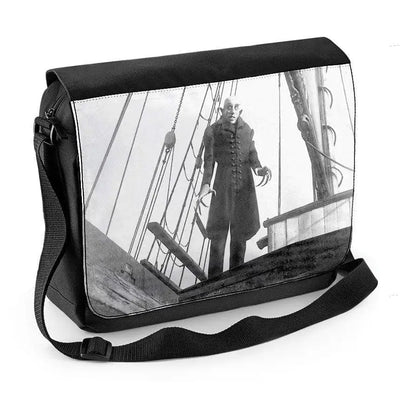 Nosferatu Ship Laptop Messenger Bag