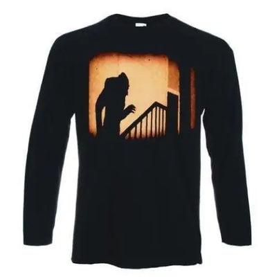 Nosferatu Sillhouette Long Sleeve T-Shirt