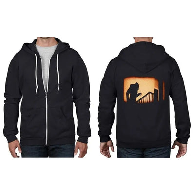 Nosferatu The Vampire Silhouette Full Zip Hoodie