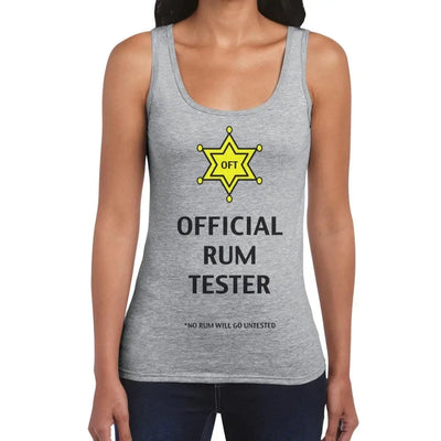 Official Rum Tester Women's Vest Tank Top XL