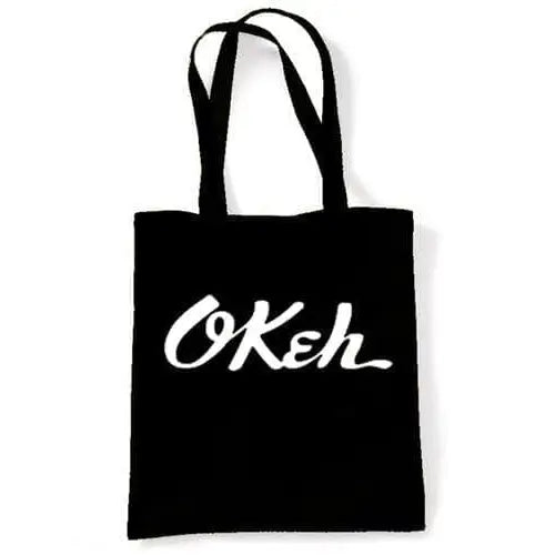 Okeh Records Shoulder Bag Black