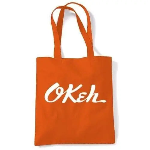 Okeh Records Shoulder Bag Orange