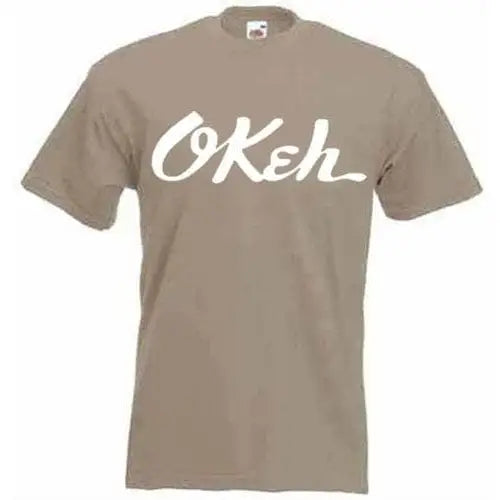 Okeh Records T-Shirt XL / Khaki