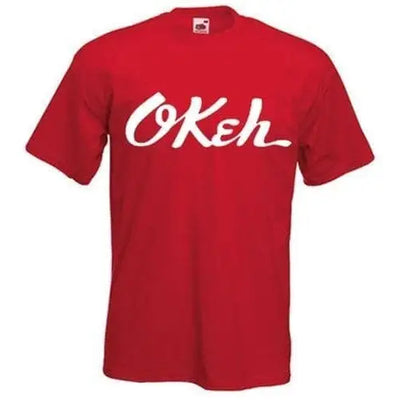 Okeh Records T-Shirt XL / Red