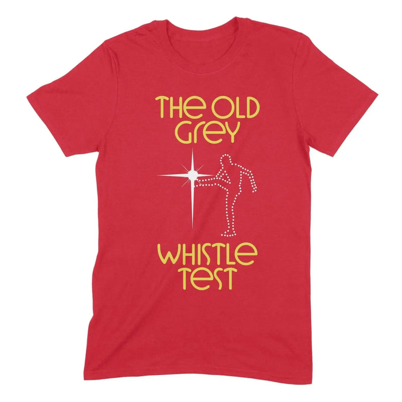 Old Grey Whistle Test Men’s T-Shirt - M / Red - Mens T-Shirt
