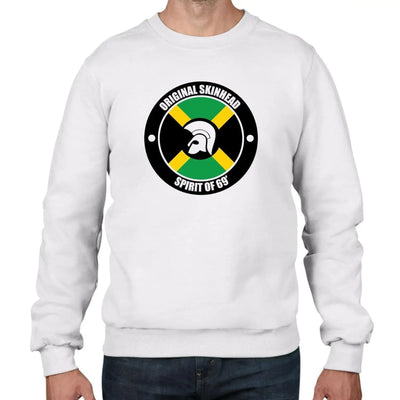 Original Skinhead Spirit of 69 Men's Sweatshirt Jumper XL / White