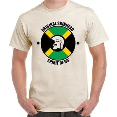Original Skinhead Spirit Of 69 Men's T-shirt L / Cream