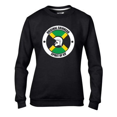 Original Skinhead Spirit of 69 Women's Sweatshirt Jumper XL / Black