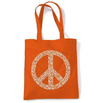 Peace Symbol CND Tote Shoulder Shopping Bag